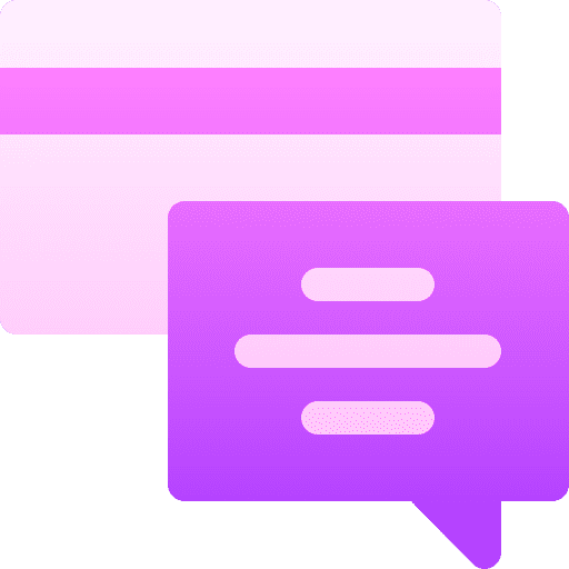 Credit card money interface payment icon