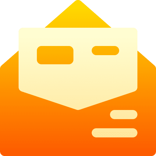 Mail communications envelope business and finance icon