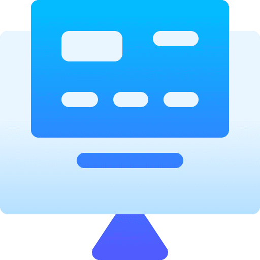 Online payment application computer credit card icon