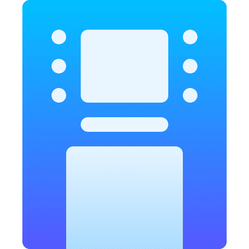 Atm machine atm machine business and finance cash machine icon