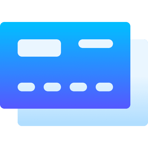 Credit card bank business commerce icon