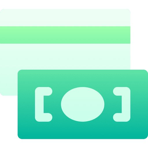 Credit card payment method credit card money card icon