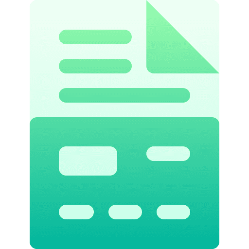 Credit card signing document business and finance icon