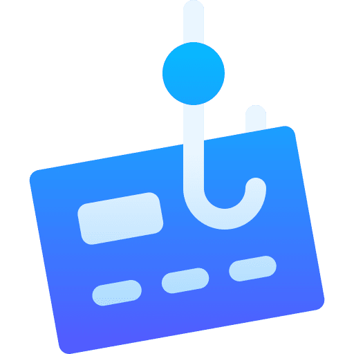 Phishing virus internet security stolen icon