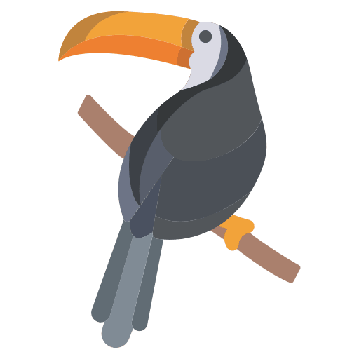 Toucan wild life animals animal kingdom icon