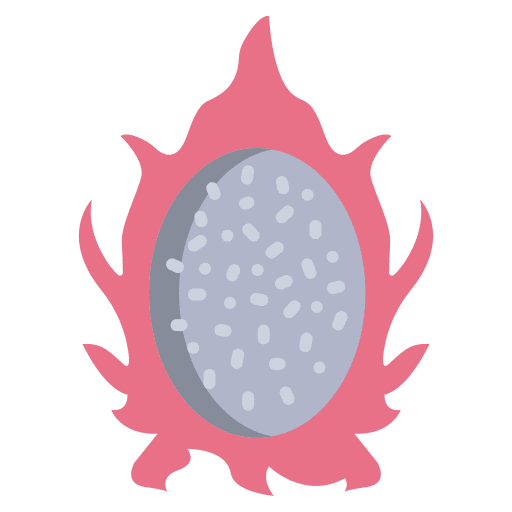 Dragon fruit dragon fruit food and restaurant organic icon Dragon fruit dragon fruit food and restaurant organic icon
