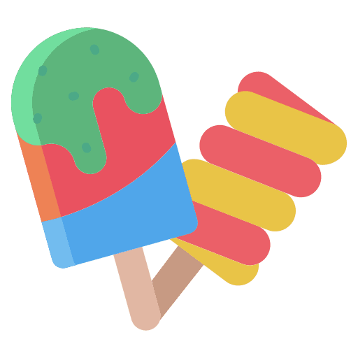 Ice cream dessert ice lolly popsicle icon Ice cream dessert ice lolly popsicle icon