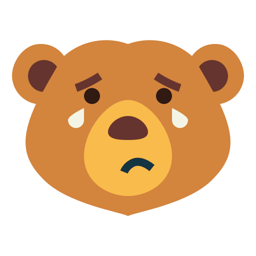 Bear animal emotions mammal icon