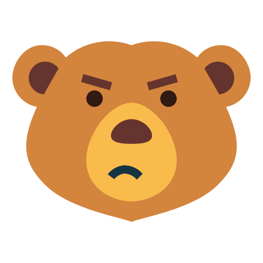 Bear animal mammal bear icon