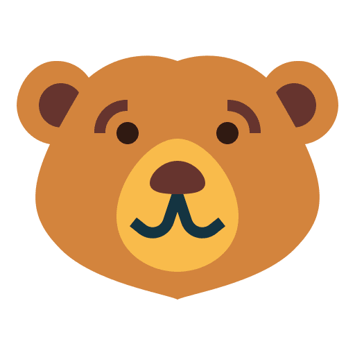 Bear animals smile zoo icon Bear animals smile zoo icon