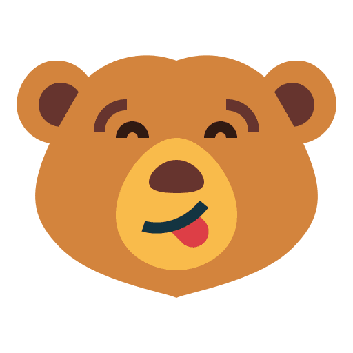 Bear bear zoo playful icon Bear bear zoo playful icon
