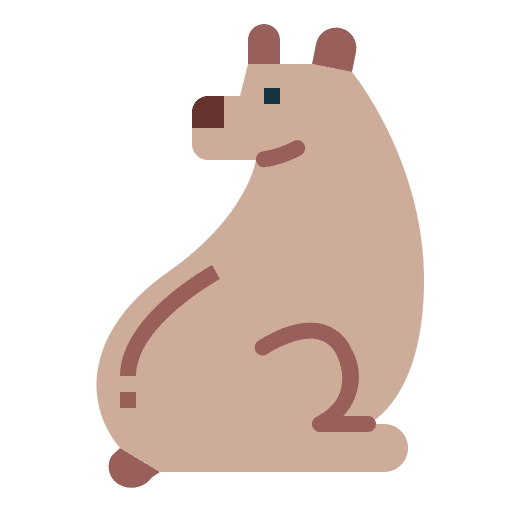 Bear mammal animals bear icon Bear mammal animals bear icon