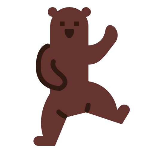 Bear mammal wild life zoo icon Bear mammal wild life zoo icon