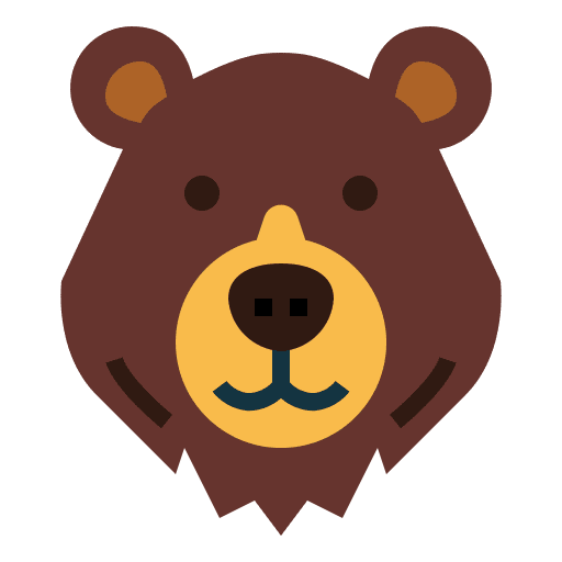 Bear zoo bear animal icon Bear zoo bear animal icon