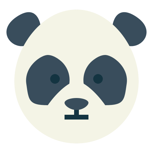 Panda animals animal panda icon Panda animals animal panda icon