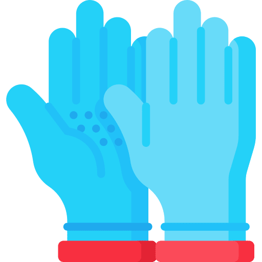 Glove farming safety gloves icon