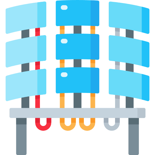 Monitors locked computer security icon
