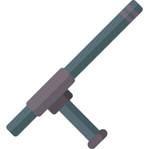 Baton baton security hit icon Baton baton security hit icon