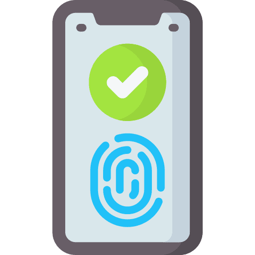 Fingerprint index finger finger scan security icon Fingerprint index finger finger scan security icon