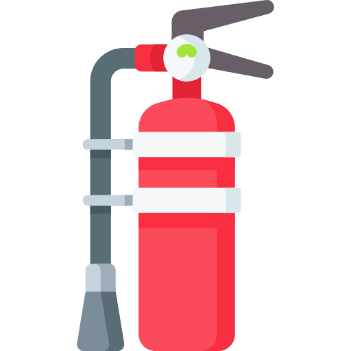 Fire extinguisher tool fire shapes icon Fire extinguisher tool fire shapes icon