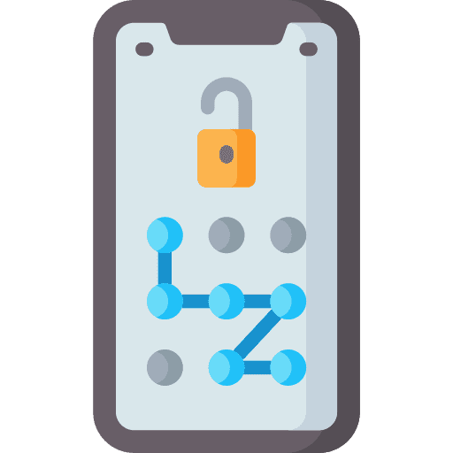 Pattern security unlock pattern lock icon Pattern security unlock pattern lock icon