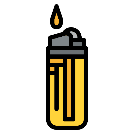 Lighter fire construction and tools fire lighter icon Lighter fire construction and tools fire lighter icon