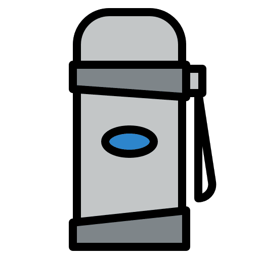Water drink camping beverage icon Water drink camping beverage icon