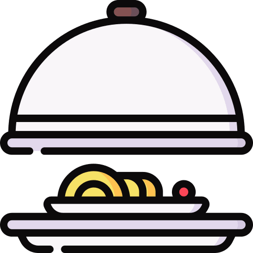 Cuisine cooking dish tray icon Cuisine cooking dish tray icon