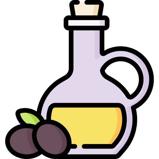 Olive oil vegan vegetarian organic icon