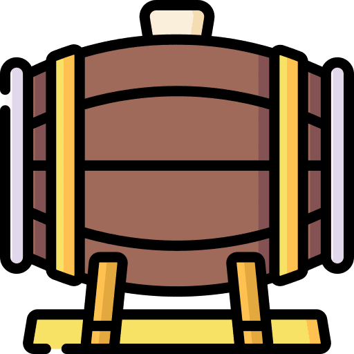 Keg wine drink beer icon Keg wine drink beer icon
