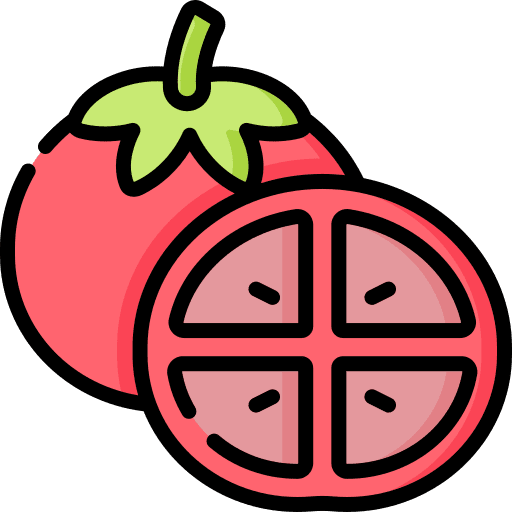 Tomato food and restaurant fruit diet icon Tomato food and restaurant fruit diet icon