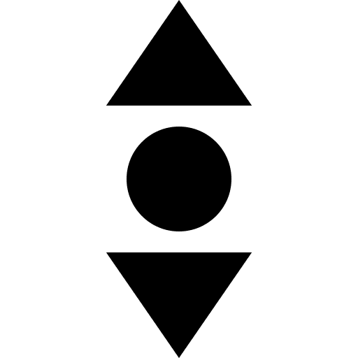 Scroll arrows ui up icon Scroll arrows ui up icon