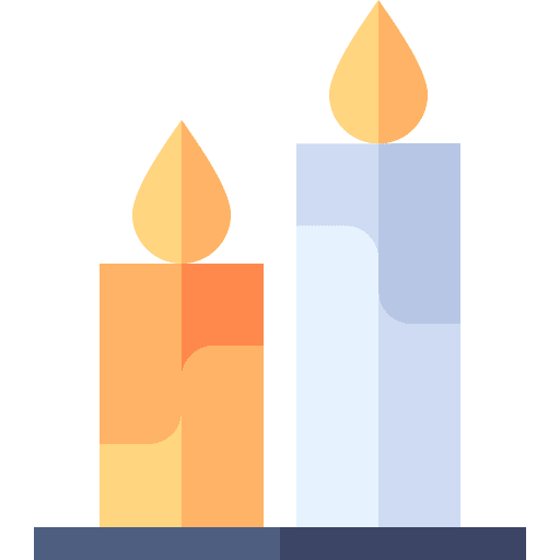 Candles light candle fire icon Candles light candle fire icon