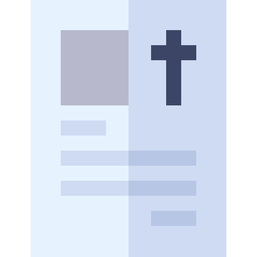 Obituary obituary dead person icon Obituary obituary dead person icon