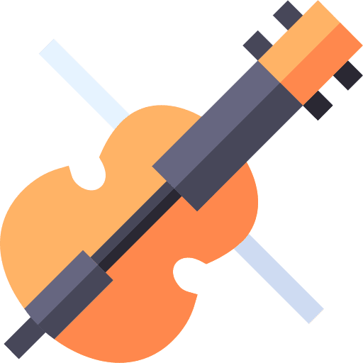 Violin orchestra violin musical instrument icon Violin orchestra violin musical instrument icon