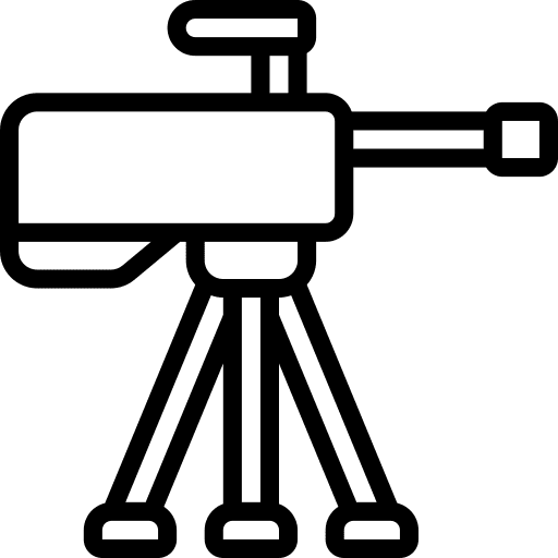 Gun army military security icon
