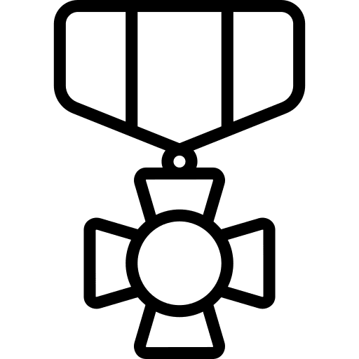 Medal medal security cross icon