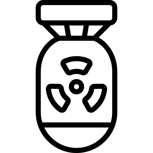 Bomb bomb war army icon