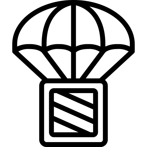 Box security delivery package icon