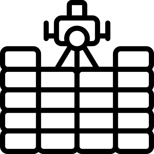 Turret security block war icon