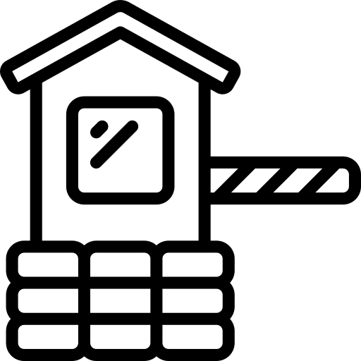 Barrier barrier traffic block icon