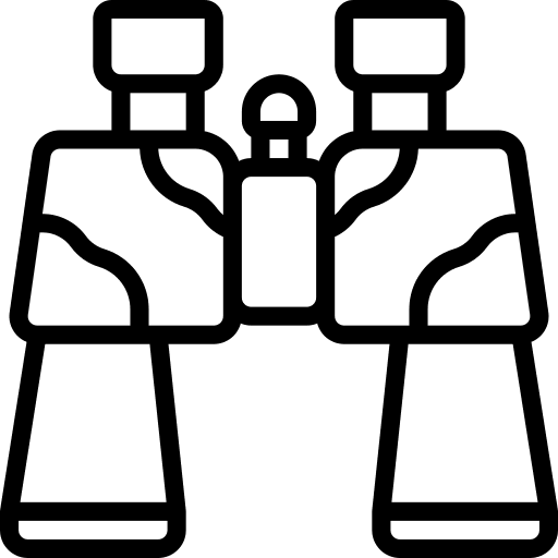 Binoculars binoculars search security icon