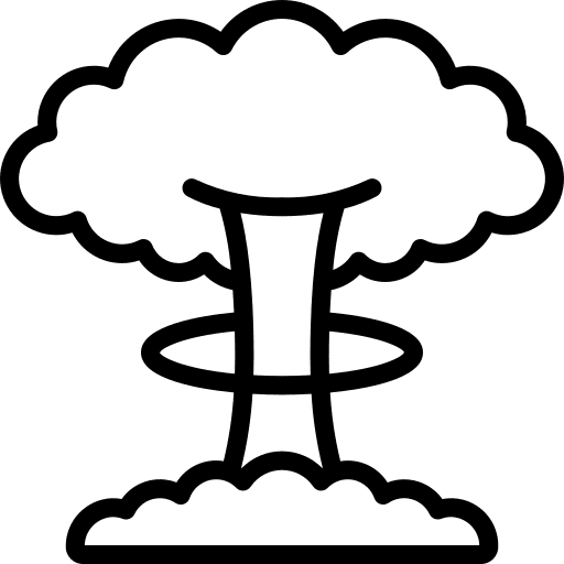 Explosion war battle weapon icon