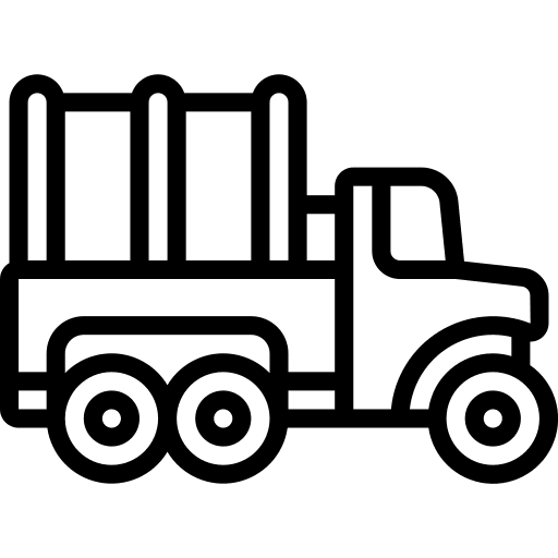 Truck vehicle war army icon