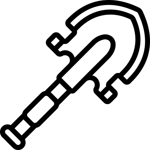 Shovel army tool weapon icon