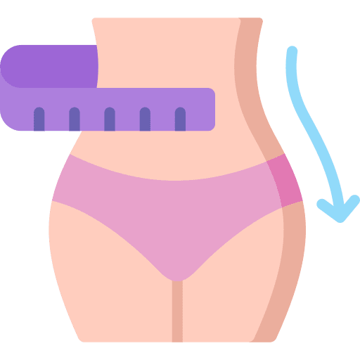 Diet measures diet healthcare and medical icon