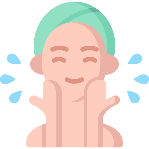 Wash face foam morning clean icon