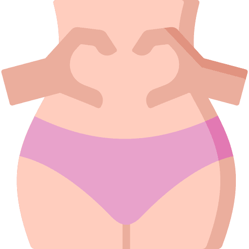 Love your body heart woman wellness icon Love your body heart woman wellness icon