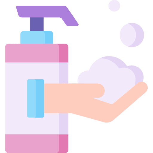 Shampoo bottle salon hair icon Shampoo bottle salon hair icon