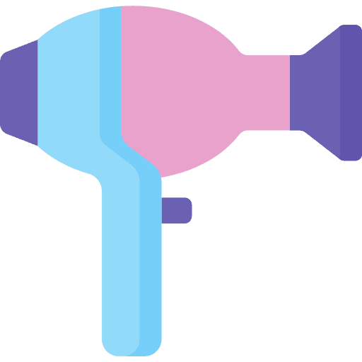 Hair dryer hair dryer barber travel icon Hair dryer hair dryer barber travel icon
